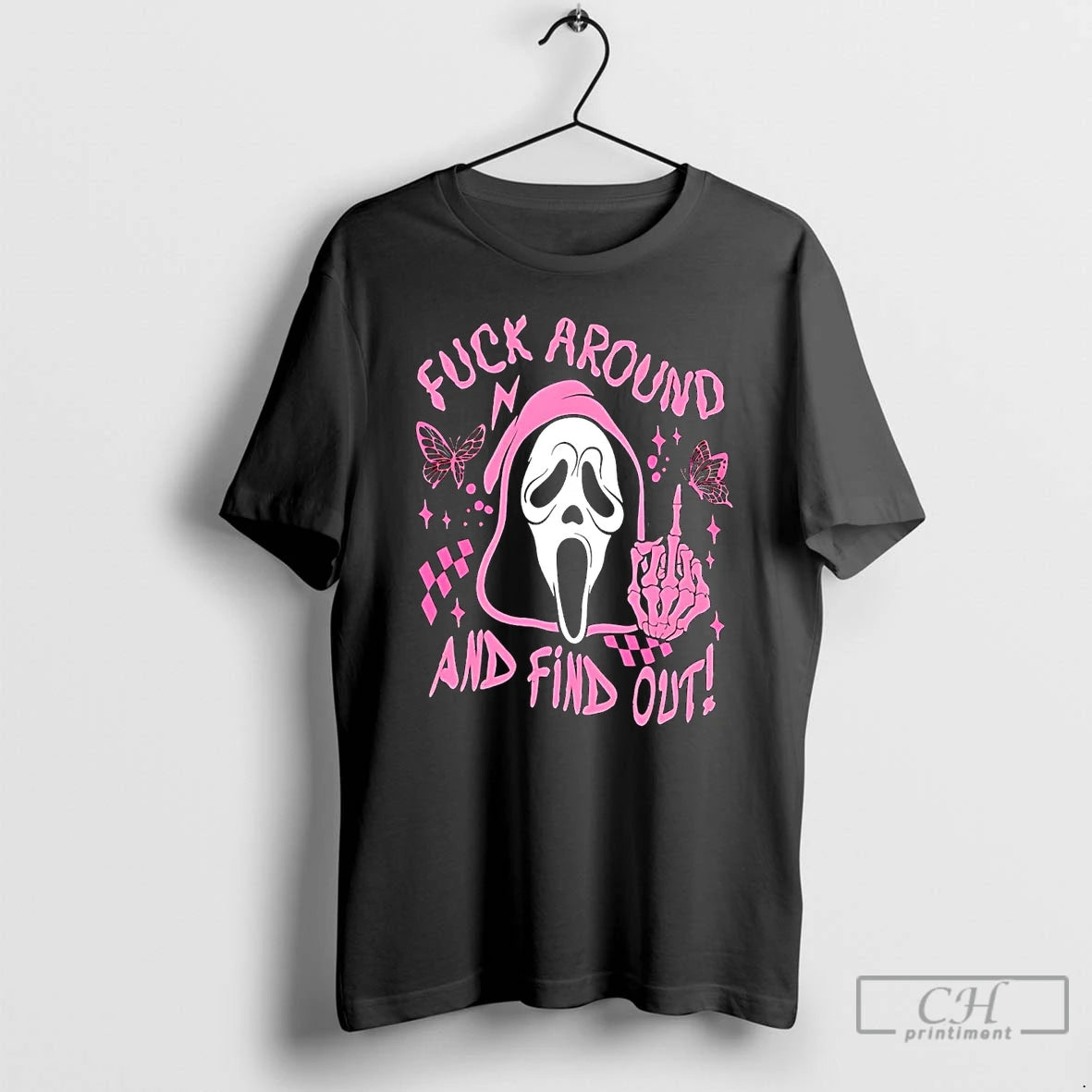 Classic Ghostface Fuck Around And Find Out T-Shirts, Hoodie, Sweatshirt | InkRitualCo.com