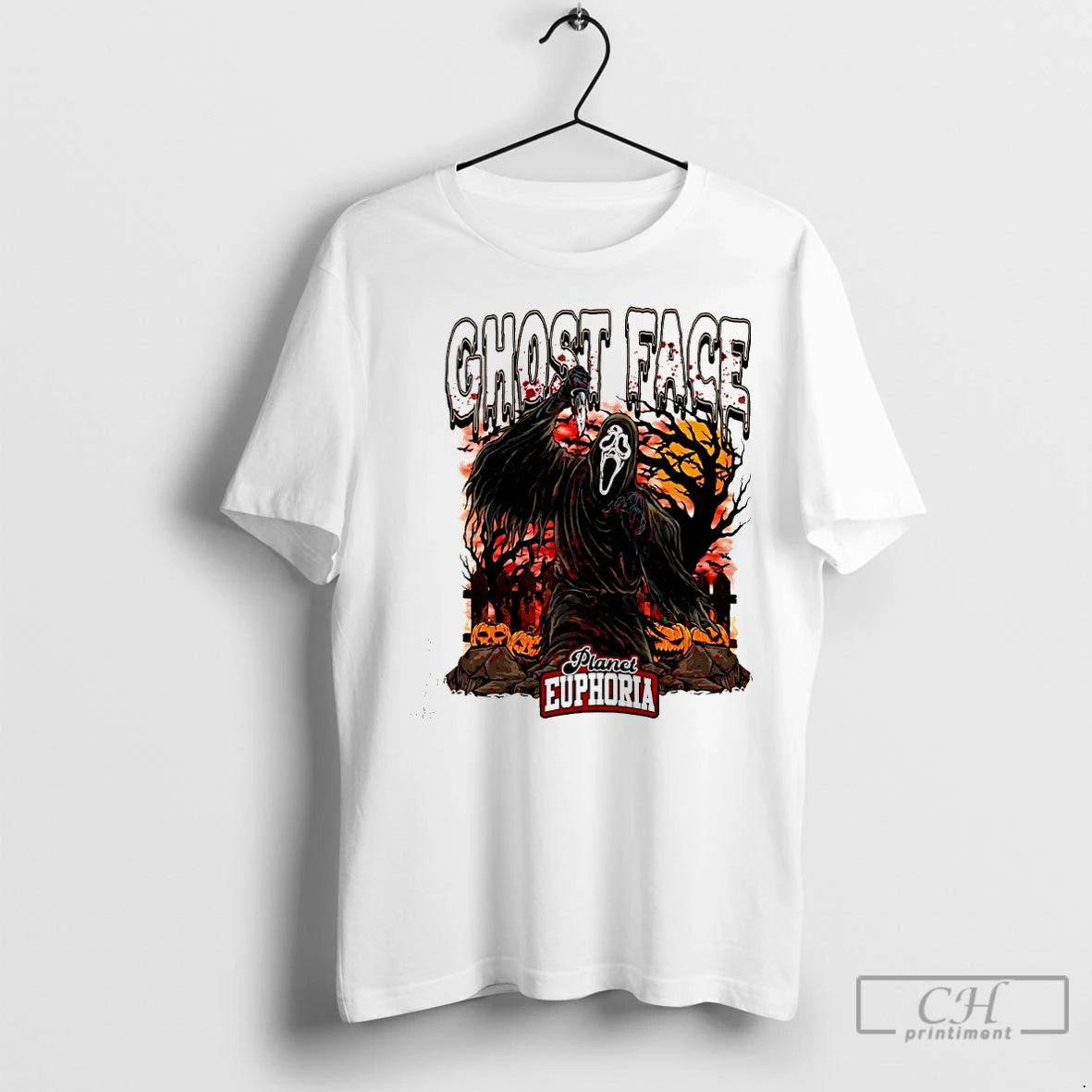 Classic Ghostface Horror Halloween Comic T-Shirts, Hoodie, Sweatshirt | InkRitualCo.com