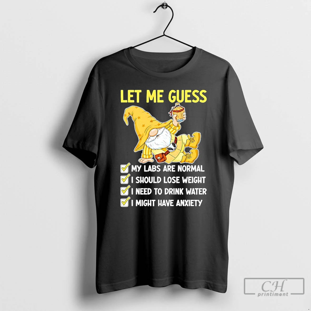 Classic Gnome Let Me Guess My Labs Are Normal I Should Lose Weight T Shirts Hoodie, Sweatshirt | InkRitualCo.com