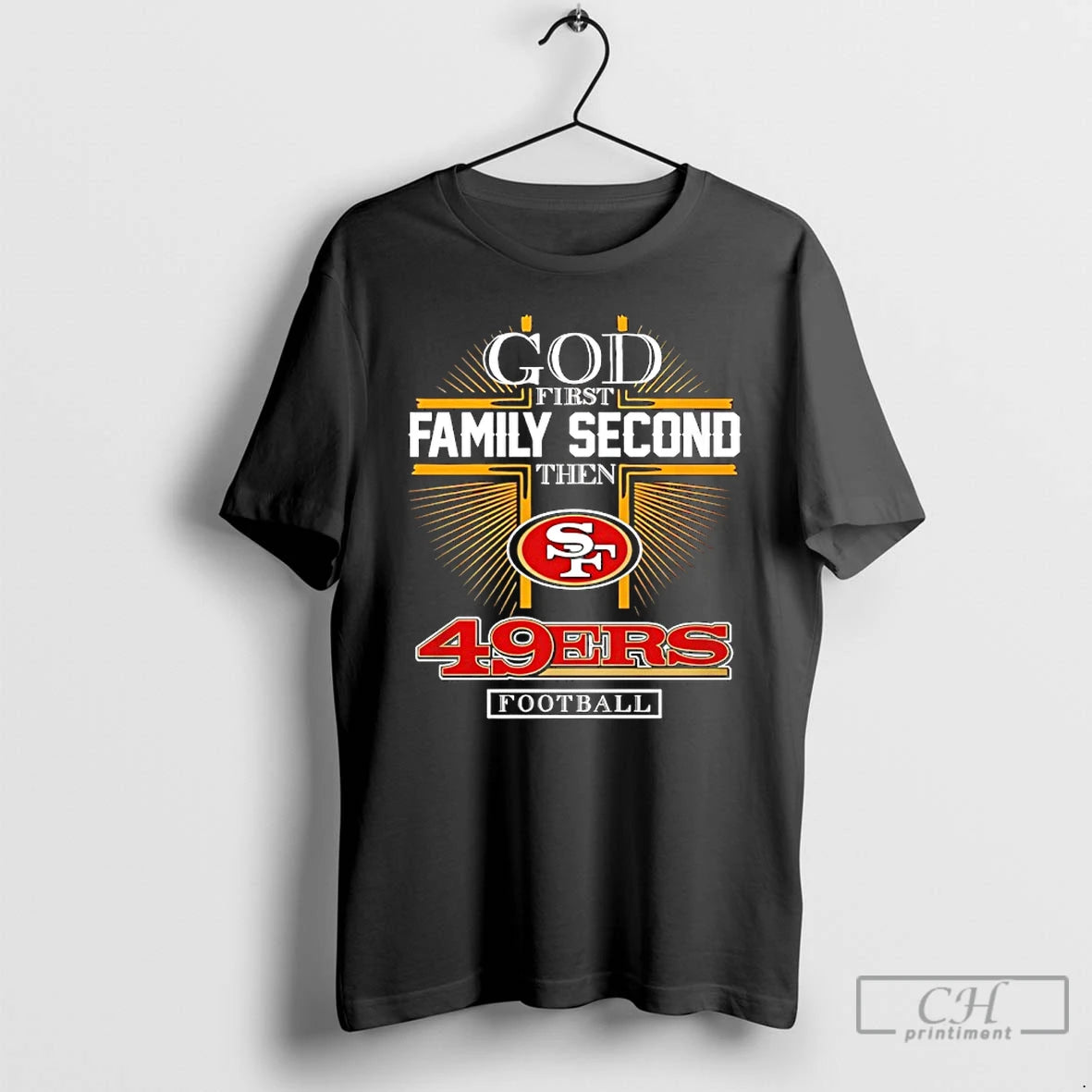Classic God First Family Second Then Sf 49ers Football 2025 T-Shirts, Hoodie, Sweatshirt | InkRitualCo.com