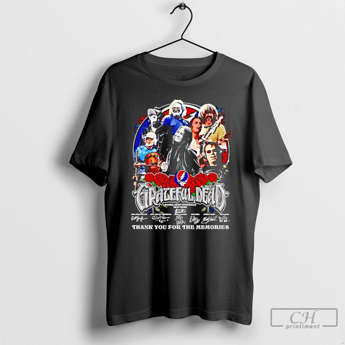 Classic Grateful Dead Donna Jean Godchaux 1947 2025 Thank You For The Memories T Shirts Hoodie, Sweatshirt | InkRitualCo.com