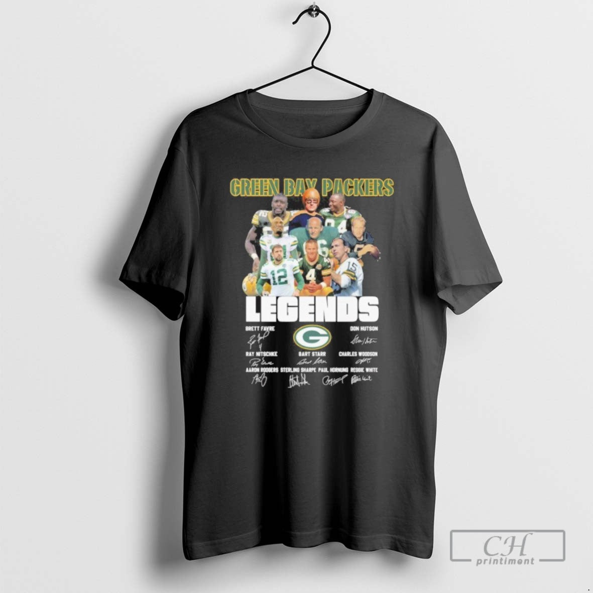 Classic Green Bay Packers Legends Player Signature T Shirts Hoodie, Sweatshirt | InkRitualCo.com