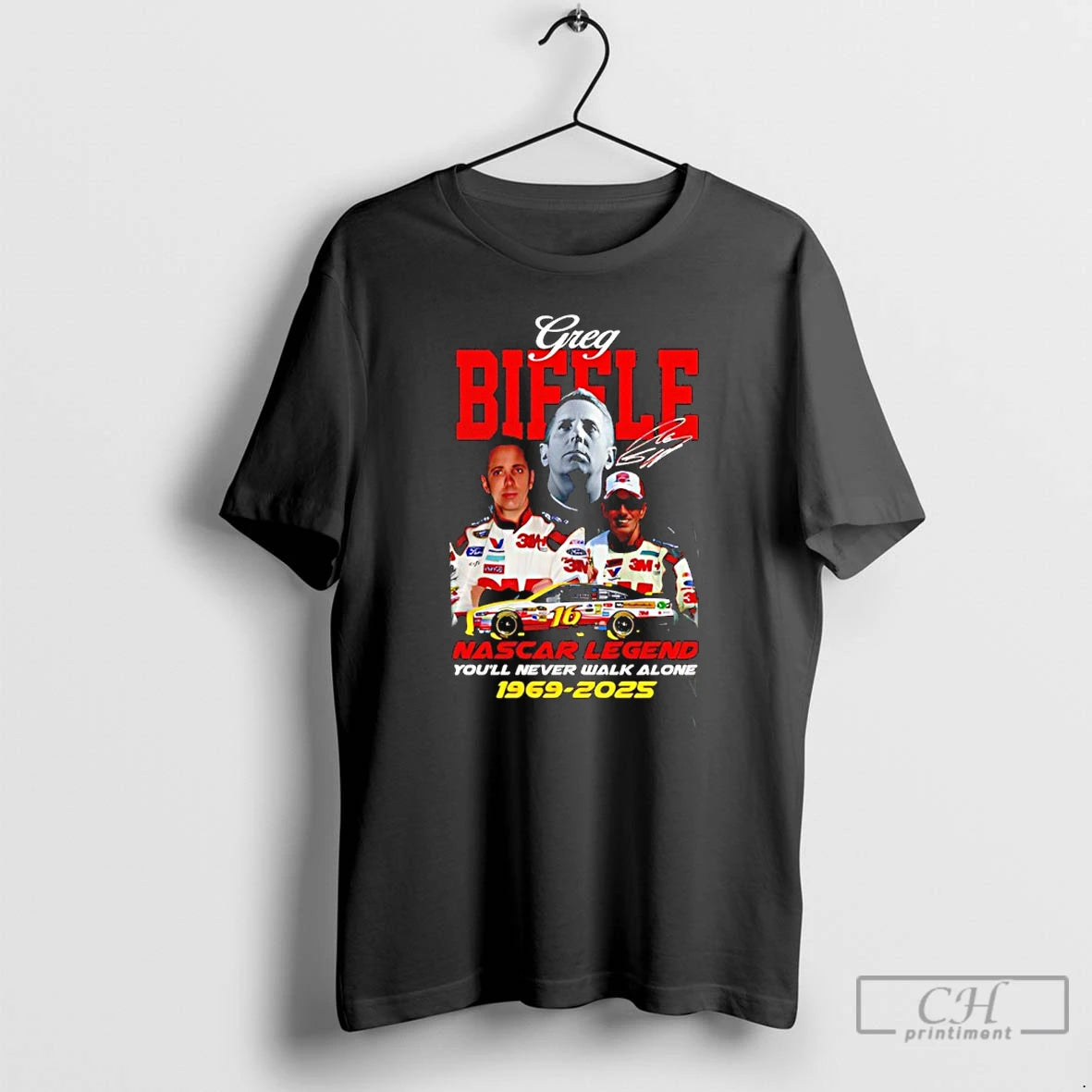 Classic Greg Biffle Nascar Legend Youll Never Walk Alone 1960 2025 T-Shirts, Hoodie, Sweatshirt | InkRitualCo.com