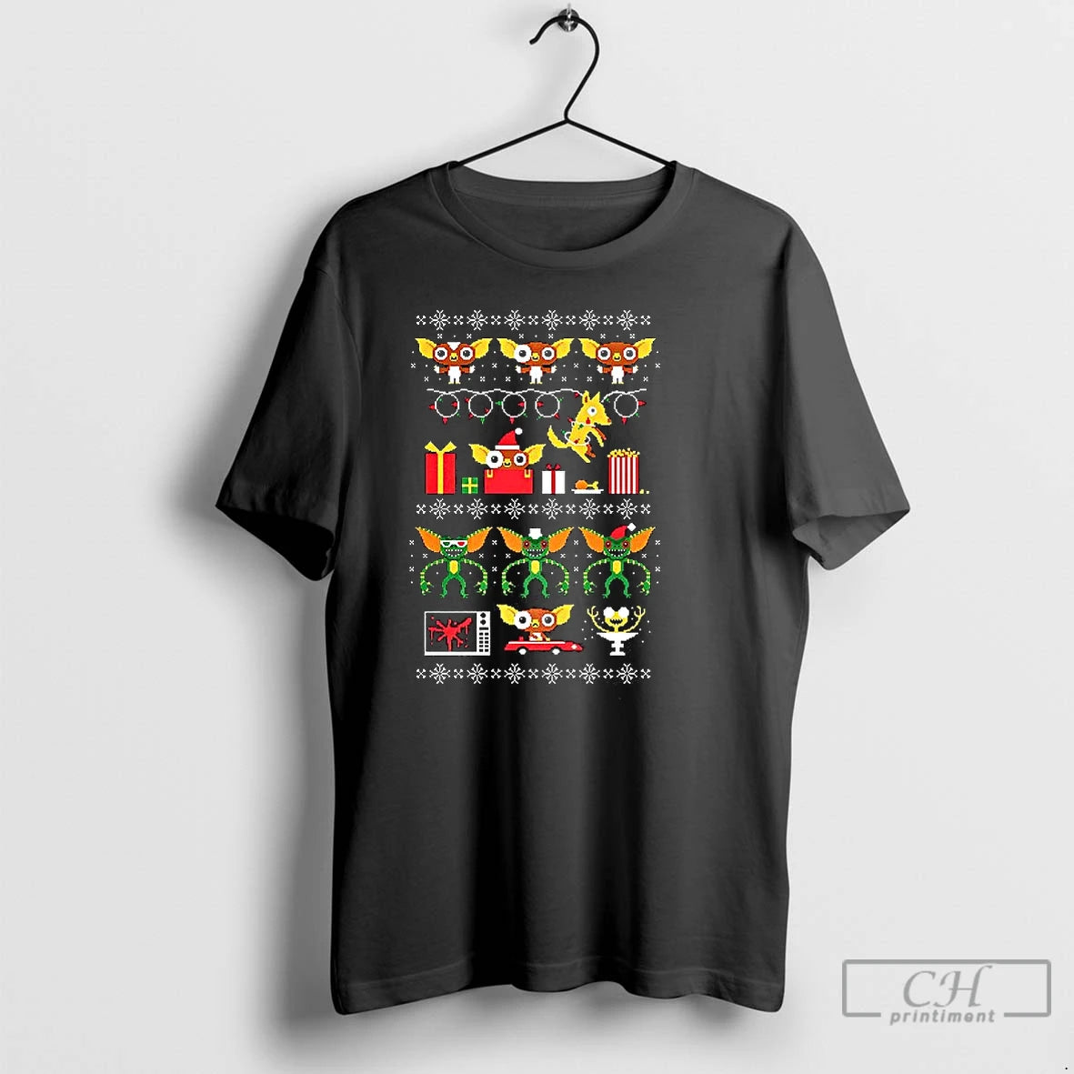 Classic Gremlins Cookies After Midnight Ugly Christmas Jumper T-Shirts, Hoodie, Sweatshirt | InkRitualCo.com