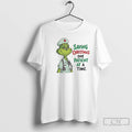 Classic Grinch Green Saving Christmas One Patient At A Time Nurse T-Shirts, Hoodie, Sweatshirt | InkRitualCo.com