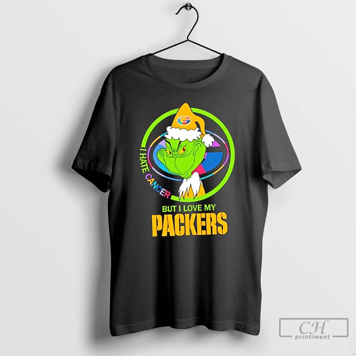 Classic Grinch I Hate Cancer But I Love My Green Bay Packers Football T Shirts Hoodie, Sweatshirt | InkRitualCo.com