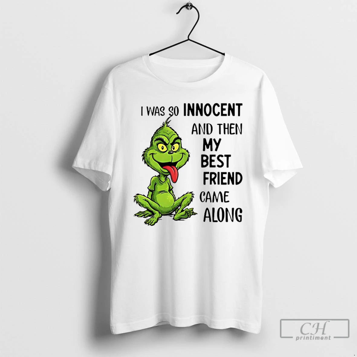 Classic Grinch I Was So Innocent And Then My Best Friend Came Along T Shirts Hoodie, Sweatshirt | InkRitualCo.com