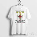 Classic Grinch Lights When Someone Calls Me A Bitch I Get A Warm Feeling Inside T-Shirts, Hoodie, Sweatshirt