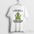 Classic Grinch Santa Middle Finger I Dont Care If People Talk Shit About Me T-Shirts, Hoodie, Sweatshirt | InkRitualCo.com