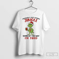 Classic Grinch Santa Probably Just Gonna Jingle Some Of The Way Im Tired T Shirts Hoodie, Sweatshirt | InkRitualCo.com