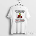 Classic Grinch Santa Remind Myself Prison Stripes And Just Walk Away T-Shirts, Hoodie, Sweatshirt | InkRitualCo.com