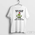 Classic Grinch Santa Roses Are Red Shit Is Brown Fuck Shut The Fuck Up And T-Shirts, Hoodie, Sweatshirt | InkRitualCo.com