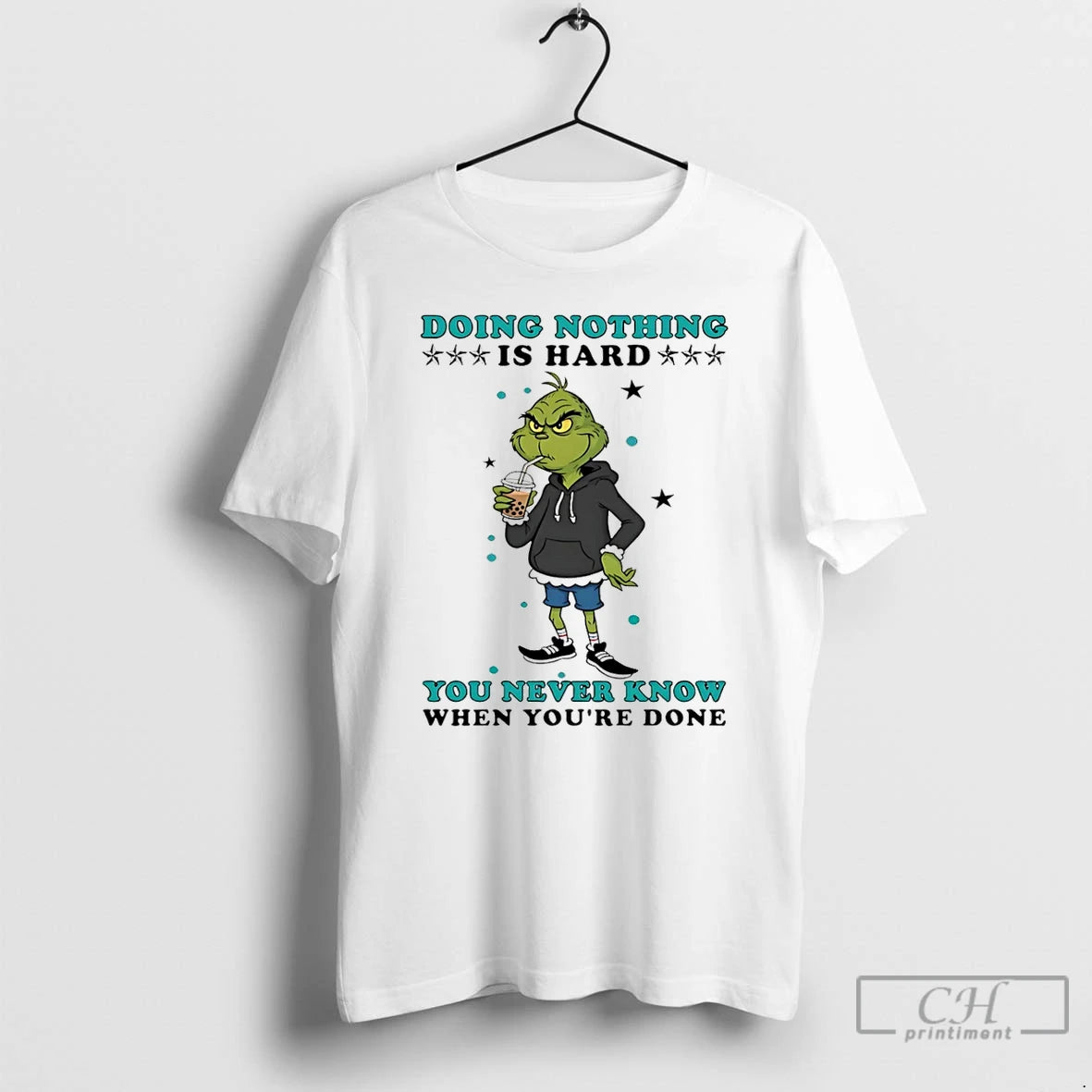 Classic Grinch Doing Nothing Is Hard You Never Know When Youre Done T Shirts Sweater Hoodie, Sweatshirt | InkRitualCo.com
