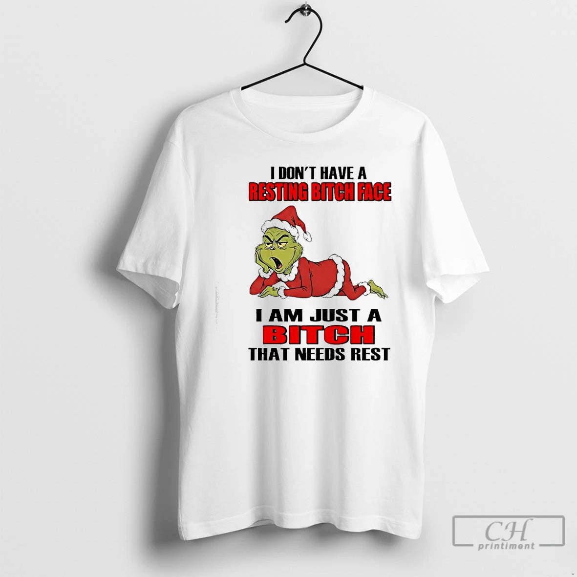 Classic Grinch I Dont Have A Resting Bitch Face I Am Just A Bitch That T-Shirts, Hoodie, Sweatshirt | InkRitualCo.com