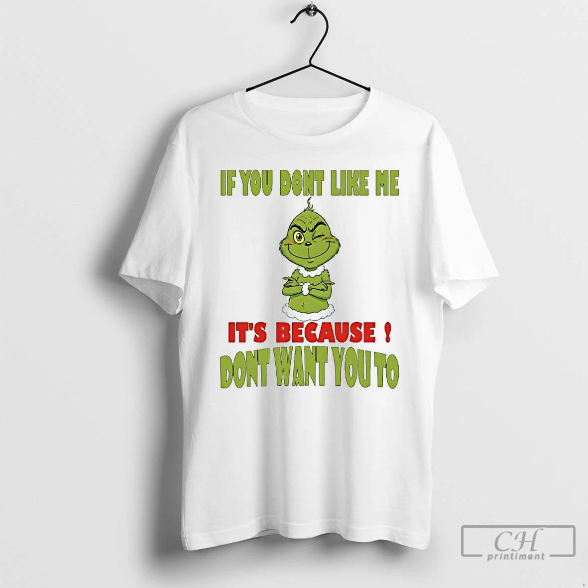 Classic Grinch If You Dont Like Me Its Because Dont Want You To T Shirts Hoodie, Sweatshirt | InkRitualCo.com