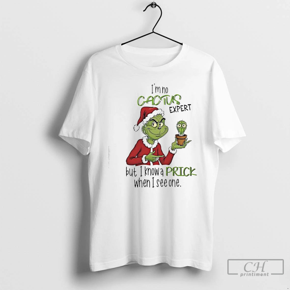Classic Grinch Im No Cactus Expert But I Know A Prick When I See One T-Shirts, Hoodie, Sweatshirt | InkRitualCo.com