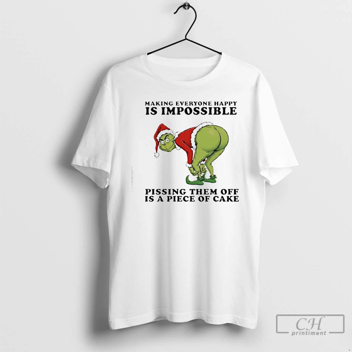Classic Grinch Making Everyone Happy Is Impossible T-Shirts, Hoodie, Sweatshirt | InkRitualCo.com