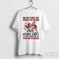 Classic Grinch Never Kick Me When Im Down Because When I Get Back Up Christmas T-Shirts, Hoodie, Sweatshirt | InkRitualCo.com