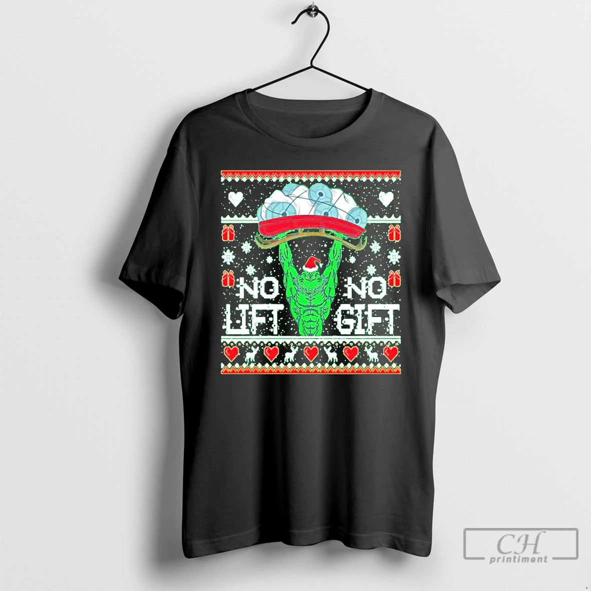 Classic Grinch No Lift No Gift Christmas T Shirts Hoodie, Sweatshirt | InkRitualCo.com