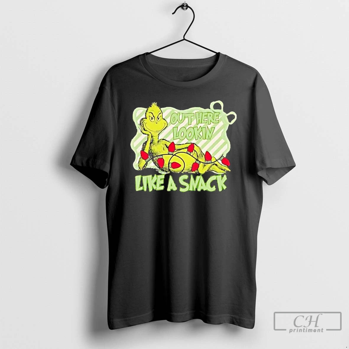 Classic Grinch Out Here Lookin Like A Snack Christmas T-Shirts, Hoodie, Sweatshirt | InkRitualCo.com
