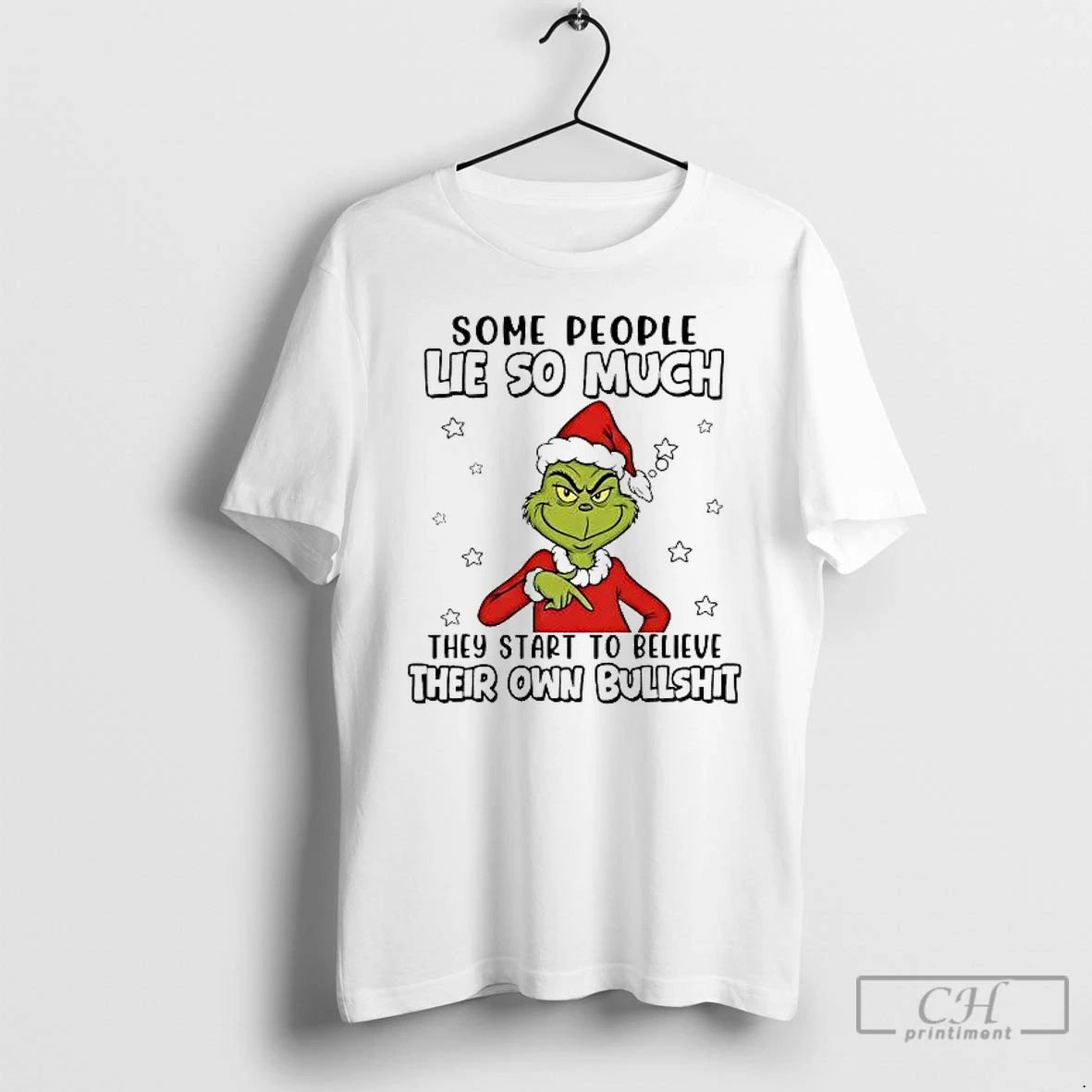 Classic Grinch Some People Lie So Much They Start To Believe Christmas T Shirts Sweater Hoodie, Sweatshirt | InkRitualCo.com