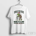 Classic Grinch Used To Be Rock Around The Clock Now Its Limp Around The Block T-Shirts, Hoodie, Sweatshirt | InkRitualCo.com
