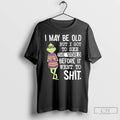 Classic Grinch Wearing Sunglasses I May Be Old But I Got To See The World T-Shirts, Hoodie, Sweatshirt | InkRitualCo.com
