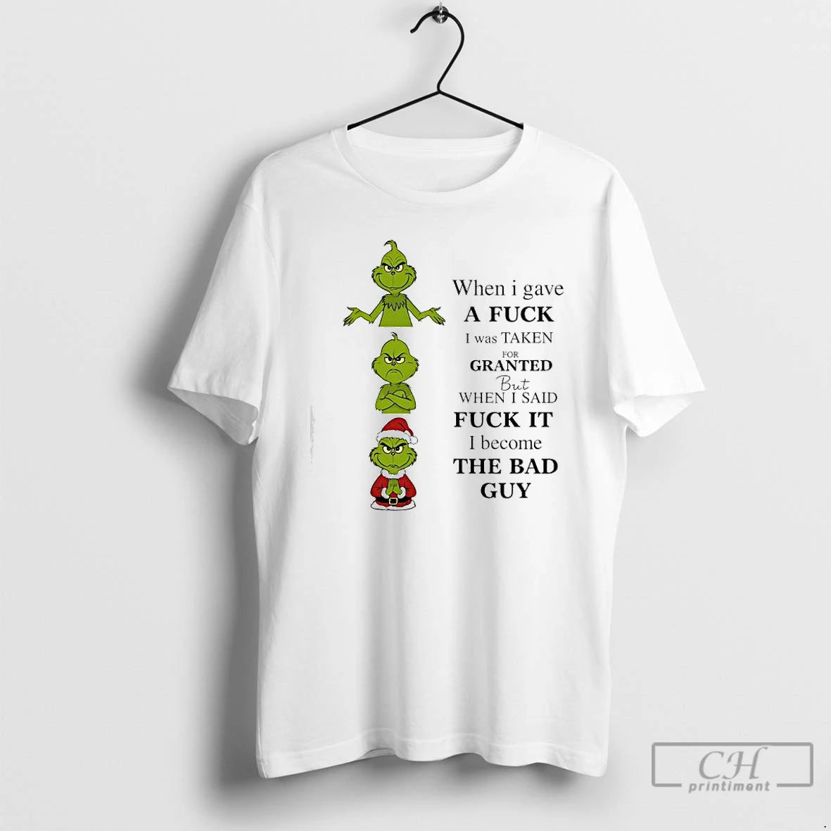 Classic Grinch When I Gave A Fuck I Was Taken For Granted But When T-Shirts, Hoodie, Sweatshirt | InkRitualCo.com