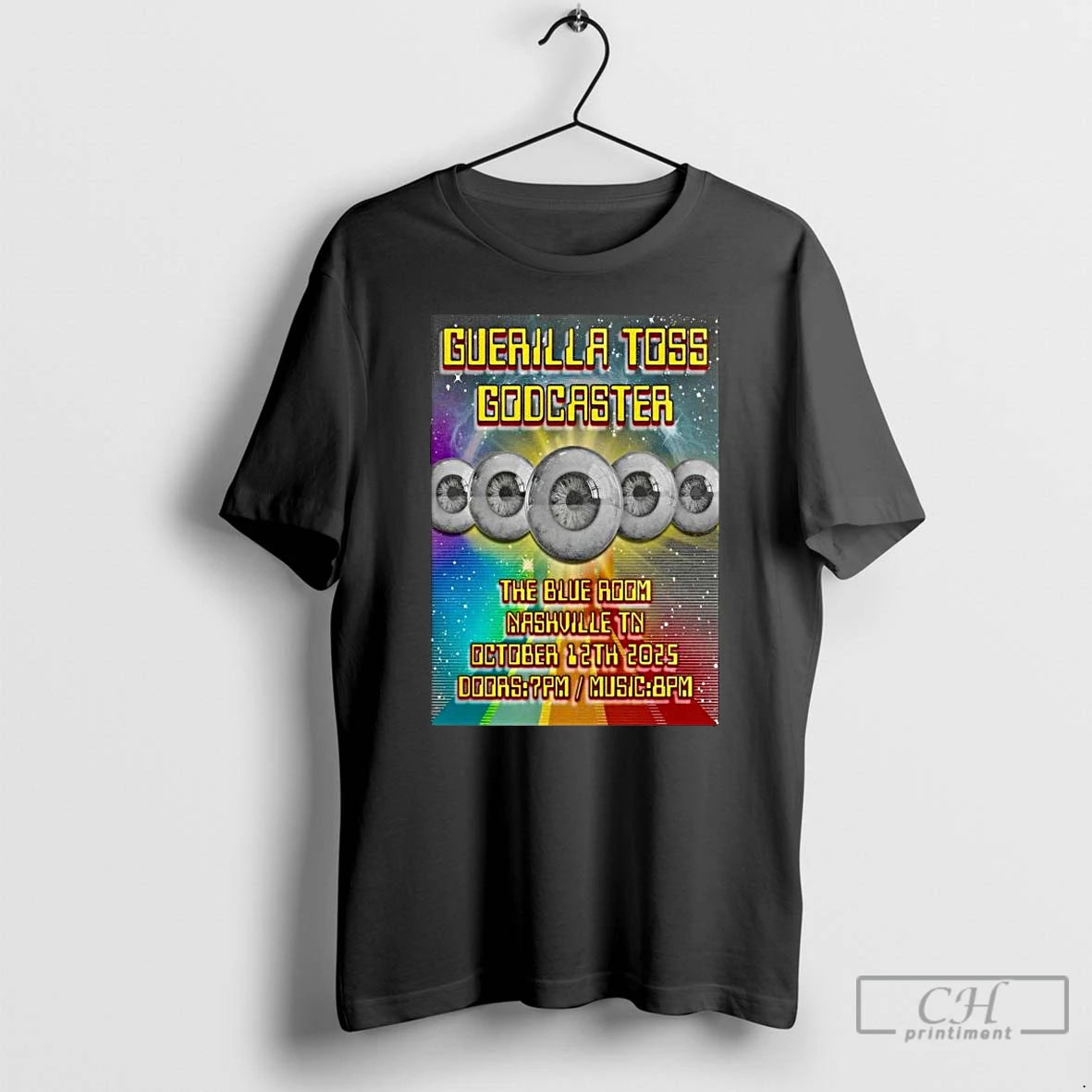 Classic Guerilla Toss October 12 2025 Nashville Tour Long Sleve T Shirts Hoodie, Sweatshirt | InkRitualCo.com