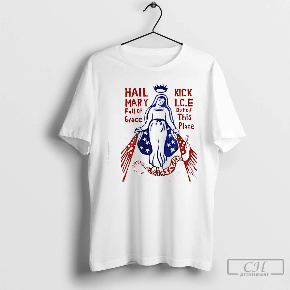 Classic Hail Mary Full Of Grace Kick Lc E Out Of This Place T Shirts Hoodie, Sweatshirt | InkRitualCo.com