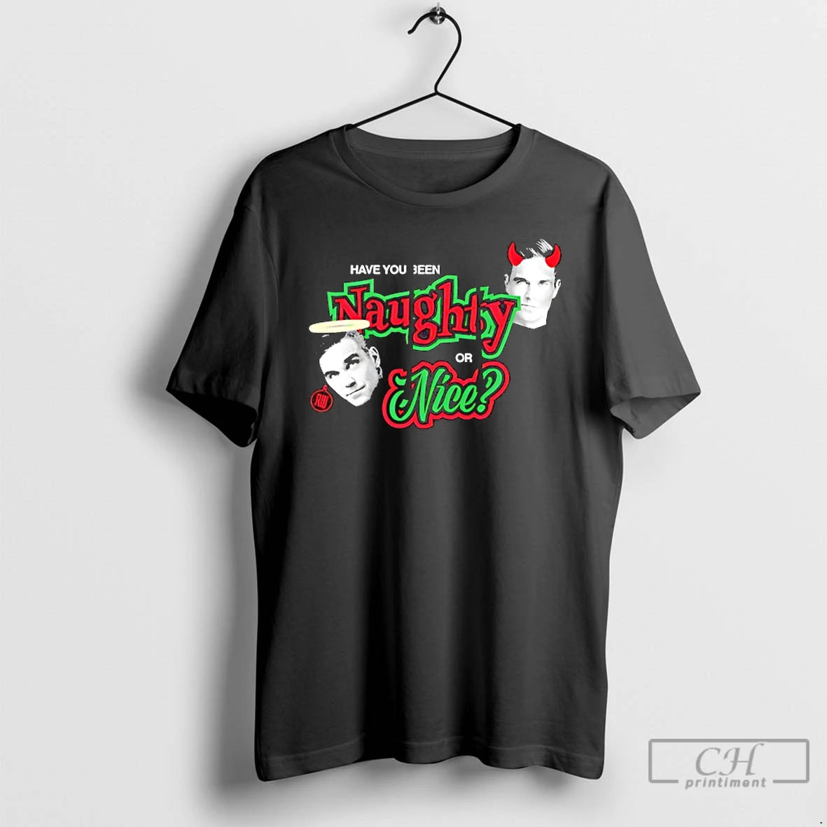 Classic Have You Been Naughty Or Nice Devil Robbie T-Shirts, Hoodie, Sweatshirt | InkRitualCo.com