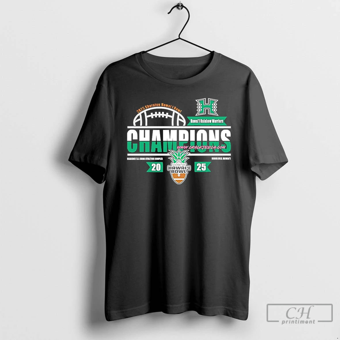 Classic Hawaii Rainbow Warriors Football 2025 Sheraton Hawaii Bowl Champions T-Shirts, Hoodie, Sweatshirt | InkRitualCo.com