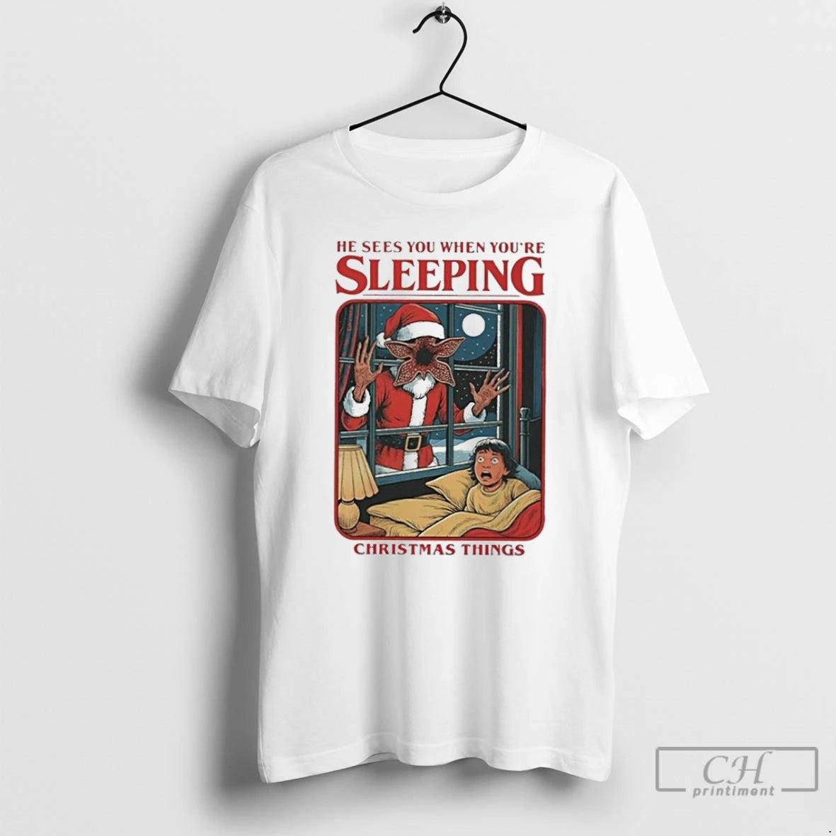 Classic He Sees You When You Are Sleeping Christmas Things T-Shirts, Hoodie, Sweatshirt | InkRitualCo.com