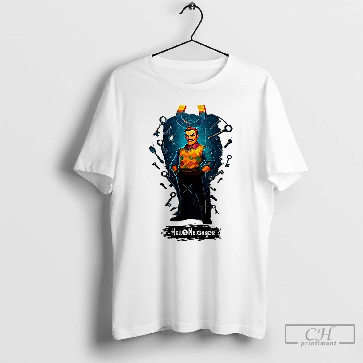 Classic Hello Neighbor Magnet Mind T-Shirts, Hoodie, Sweatshirt | InkRitualCo.com