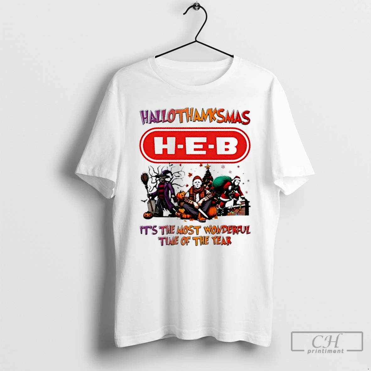Classic Horror Movies Halloween X H E B Its The Most Wonderful Time Of The T-Shirts, Hoodie, Sweatshirt | InkRitualCo.com