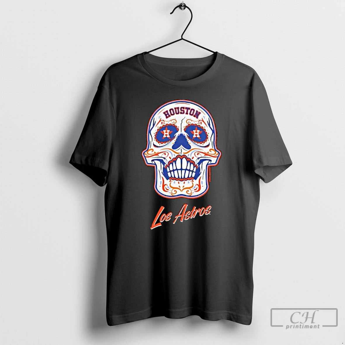 Classic Houston Astros Mitchell Ness Sugar Skull T-Shirts, Hoodie, Sweatshirt | InkRitualCo.com