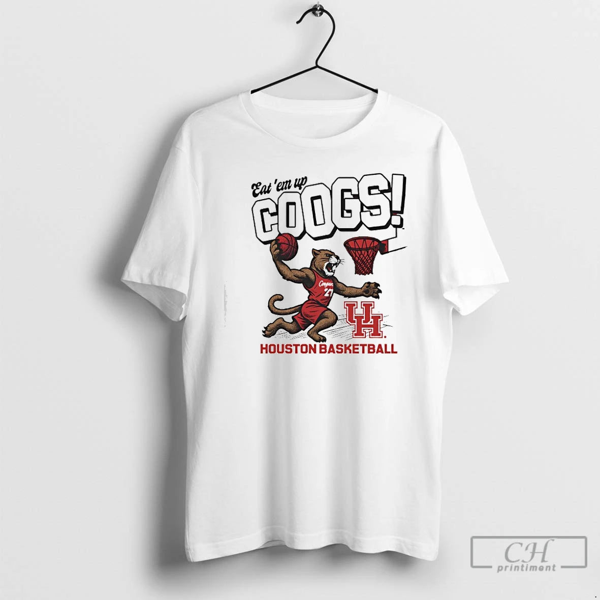 Classic Houston Cougars Eat Em Up Coogs Slam Dunk T-Shirts, Hoodie, Sweatshirt | InkRitualCo.com