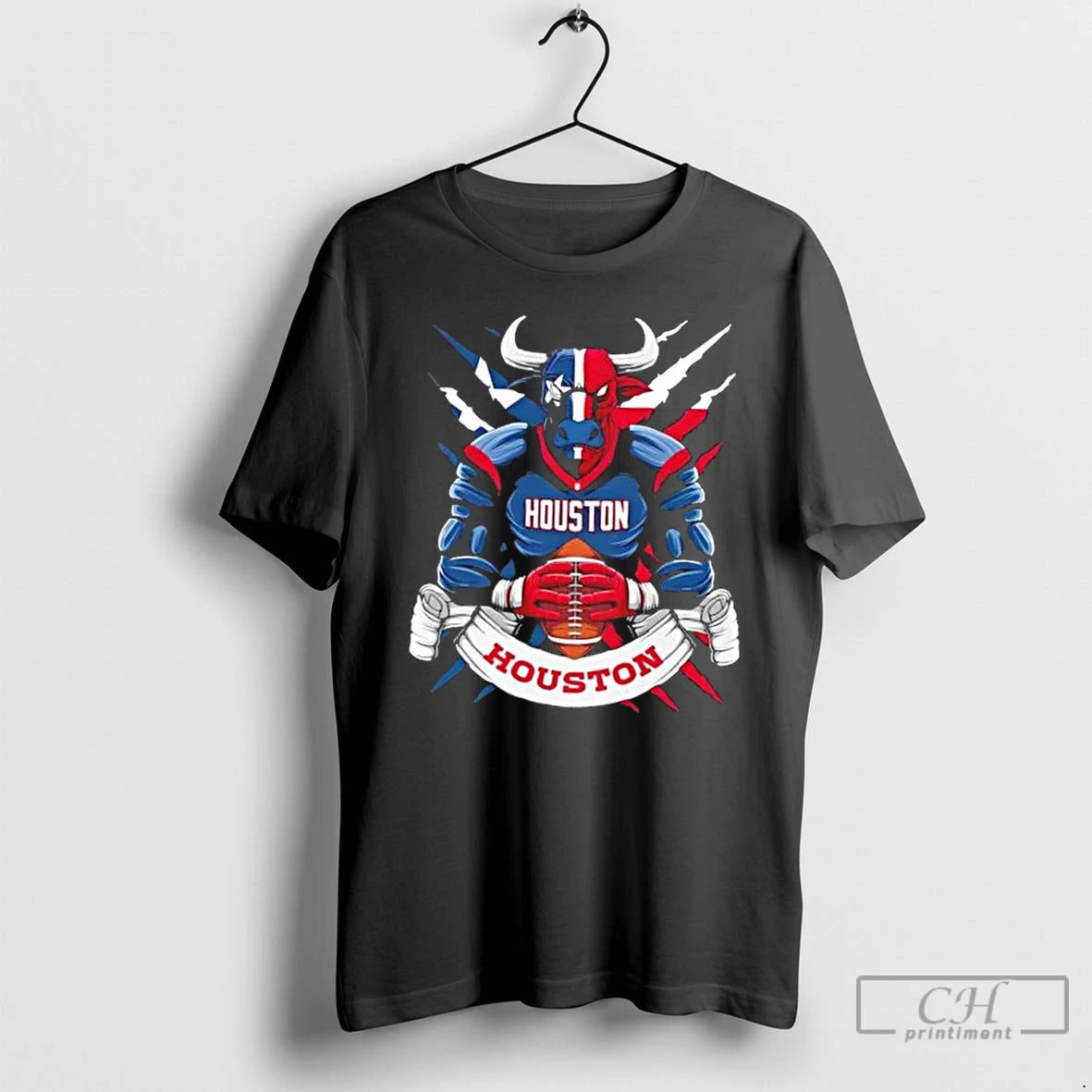 Classic Houston Texans Football Mascot Hug The Ball T-Shirts, Hoodie, Sweatshirt | InkRitualCo.com