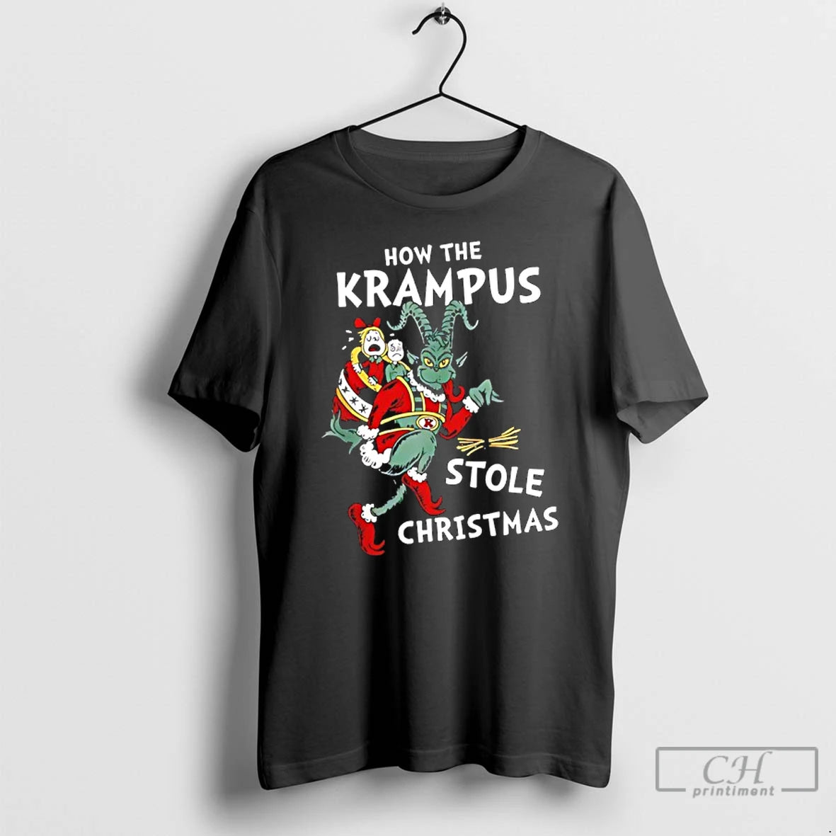 Classic How The Krampus Stole Christmas T-Shirts, Hoodie, Sweatshirt | InkRitualCo.com