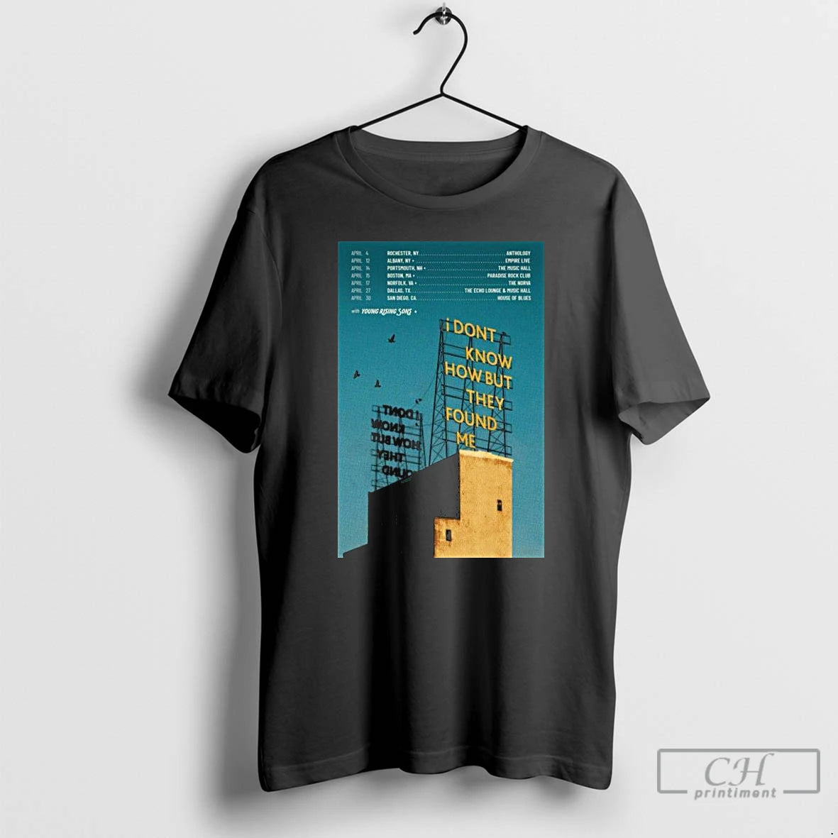Classic I Dont Know How But They Found Me April Tour 2026 T Shirts Sweater Hoodie, Sweatshirt | InkRitualCo.com