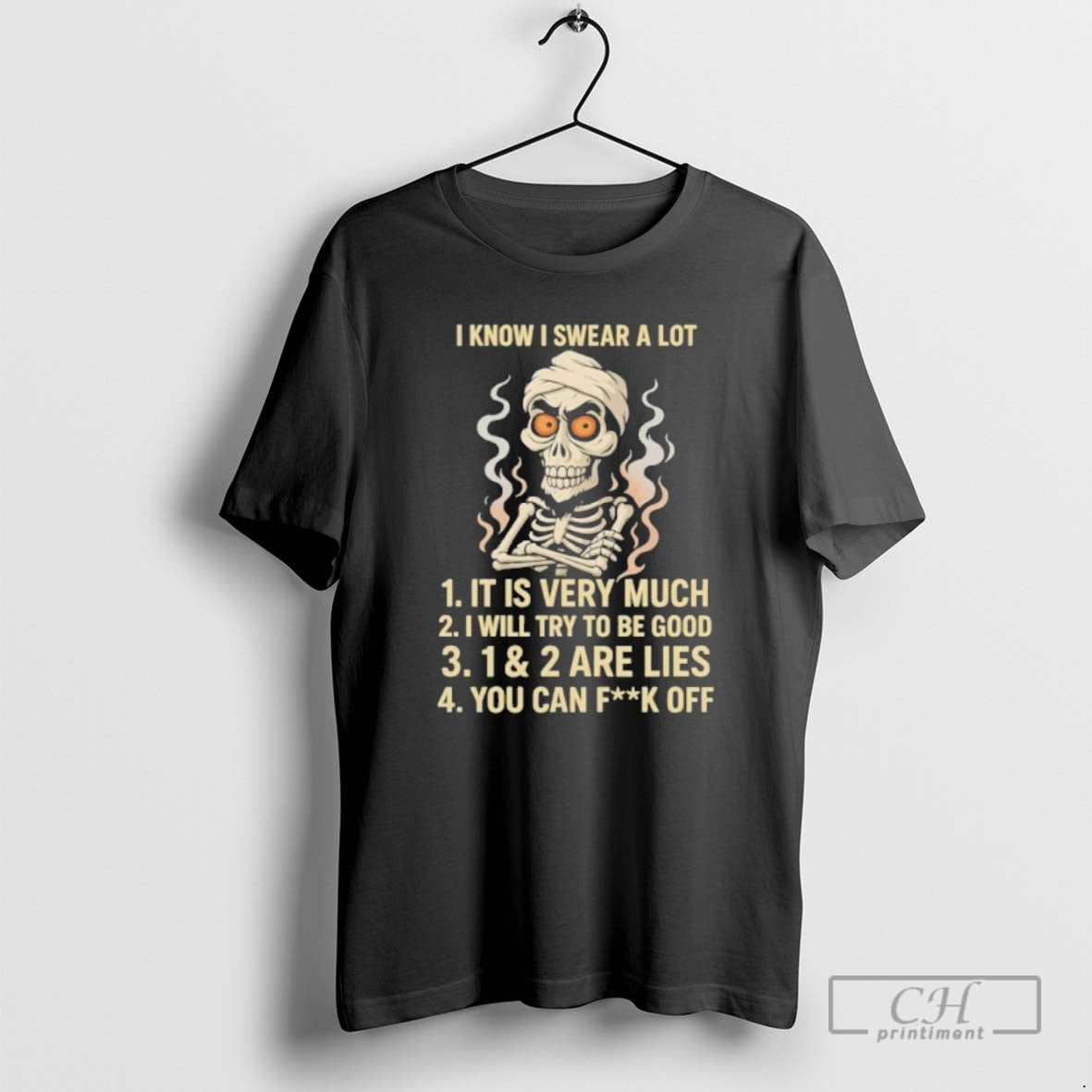Classic I Know I Swear A Lot 1 It Is Very Much I Will Try T-Shirts, Hoodie, Sweatshirt | InkRitualCo.com