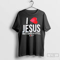 Classic I Love Jesus But I Cuss A Little Savior Christian Jesus Red Heart T-Shirts, Hoodie, Sweatshirt | InkRitualCo.com