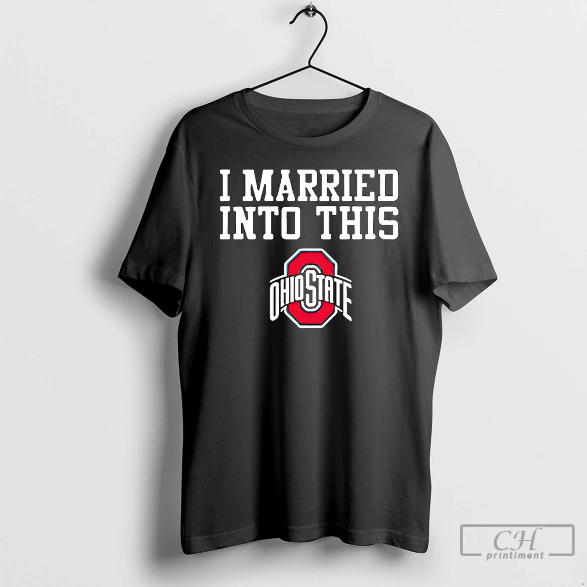 Classic I Married Into This Ohio State Logo T-Shirts, Hoodie, Sweatshirt | InkRitualCo.com