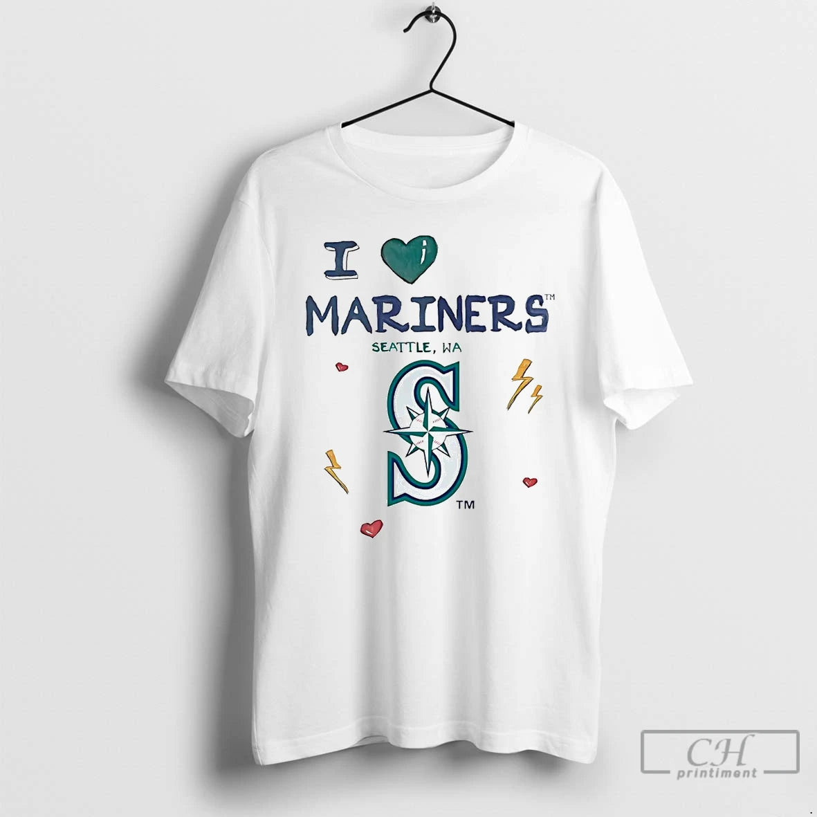 Classic I Love Seattle Mariners T Shirts Hoodie, Sweatshirt | InkRitualCo.com