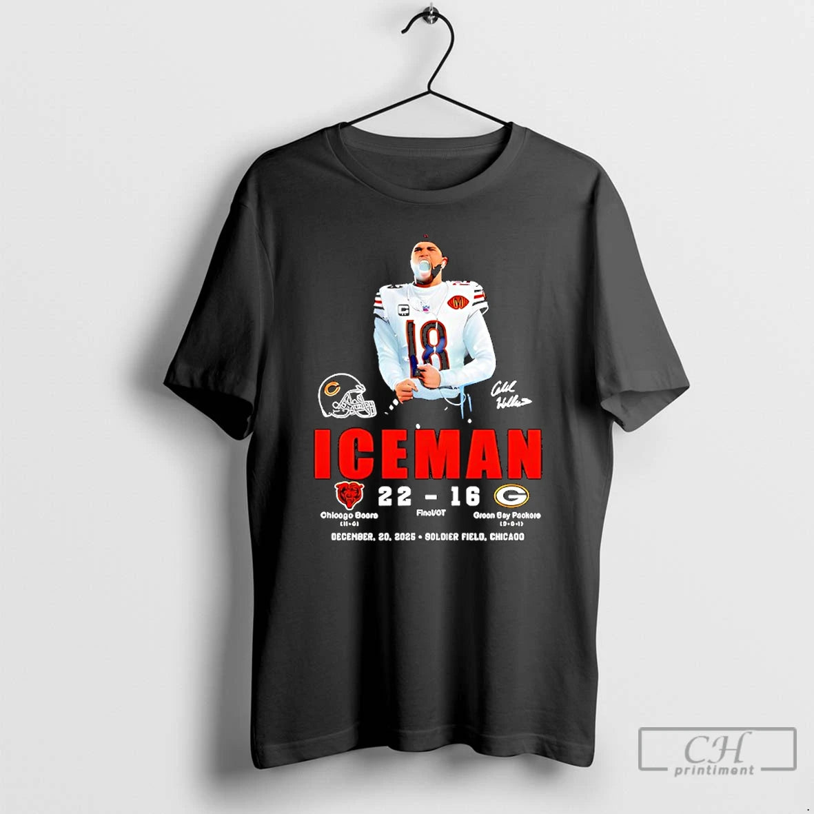 Classic Ice Man Caleb Williams Signature Dec 2025 T-Shirts, Hoodie, Sweatshirt | InkRitualCo.com