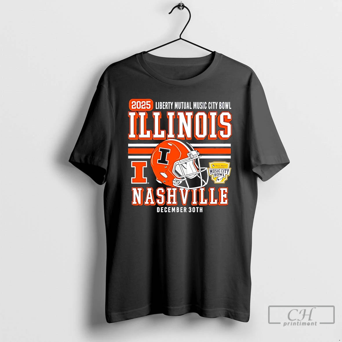 Classic Illinois Fighting Illini Football 2025 Music City Bowl T-Shirts, Hoodie, Sweatshirt | InkRitualCo.com
