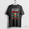 Classic Im Just Here To Bust A Nut Ugly Christmas Nutcracker T-Shirts, Hoodie, Sweatshirt | InkRitualCo.com