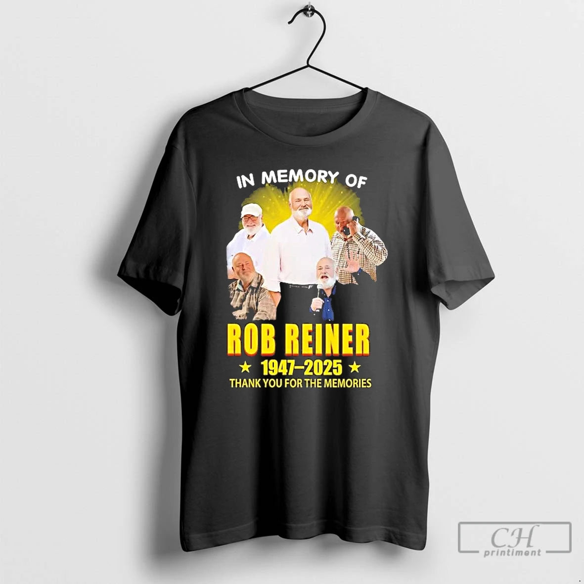 Classic In Memory Of Rob Reiner Thank You For The Memories 1947 2025 T Shirts Hoodie, Sweatshirt | InkRitualCo.com