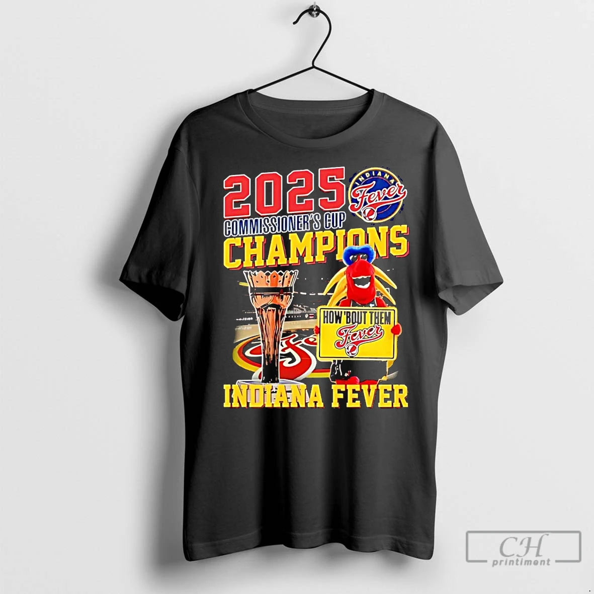 Classic Indiana Fever 2025 Commissioners Cup Champions T-Shirts, Hoodie, Sweatshirt | InkRitualCo.com