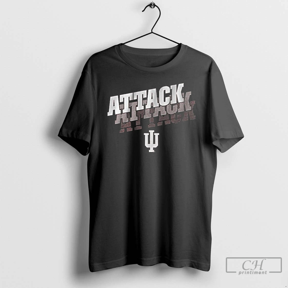 Classic Indiana Football Attack Attack Attack Long Sleve T Shirts Hoodie, Sweatshirt | InkRitualCo.com